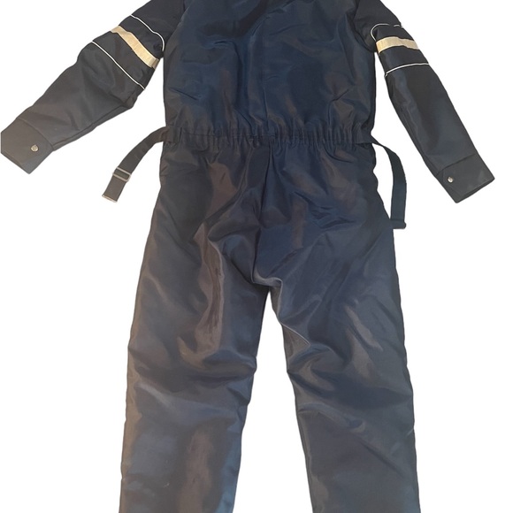 Vintage Guys Actionwear Snowmobile Outdoor Winter Suit Size XL Blue White As is - Picture 4 of 16
